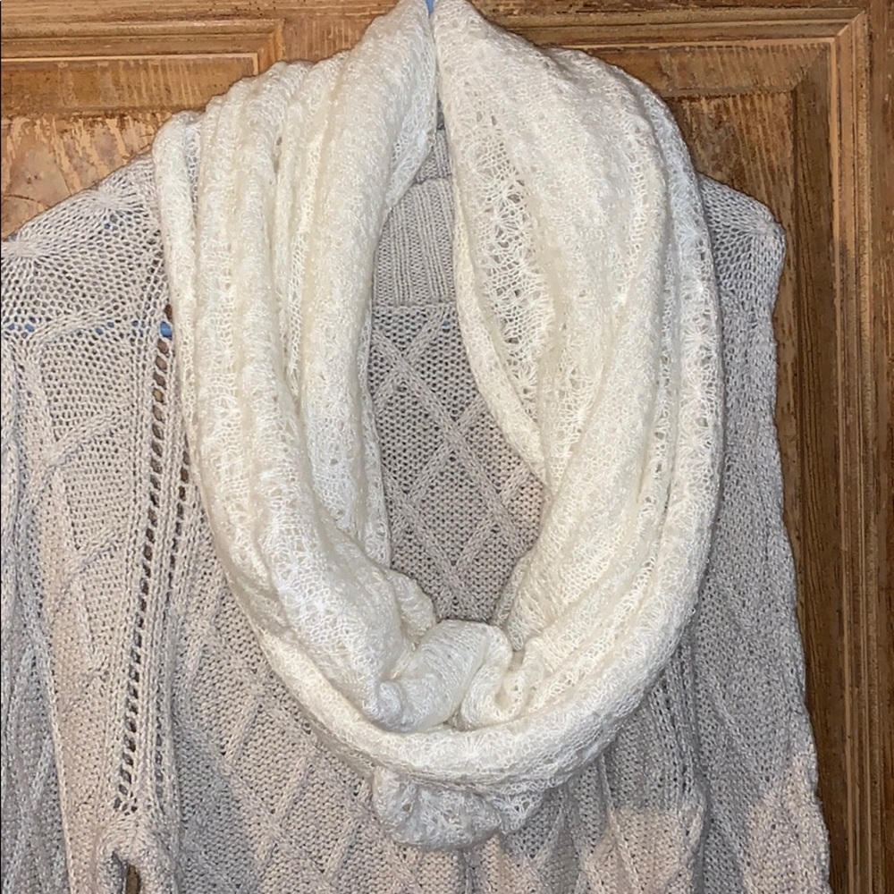 White scarf